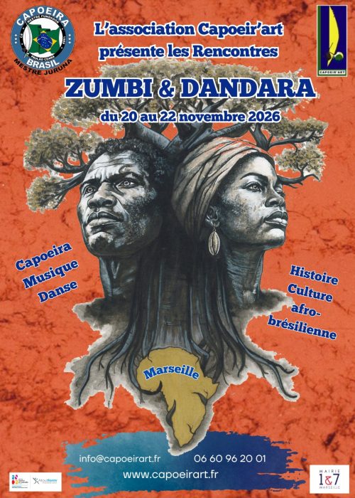 L’association Capoeir’art présente les Rencontres ZUMBI & DANDARA du 20 au 23 novembre 2025